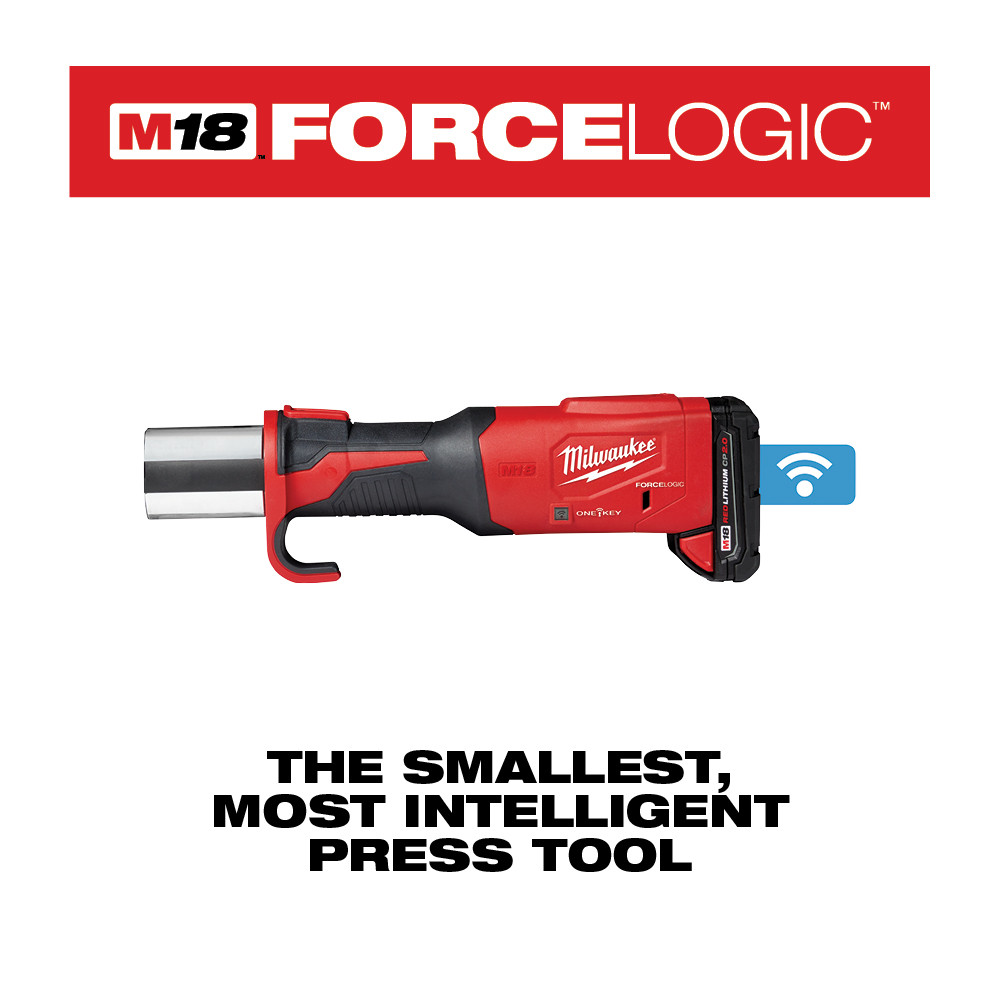 Milwaukee M18 FORCE LOGIC Press Tool with ONE-KEY Basic Kit from GME Supply